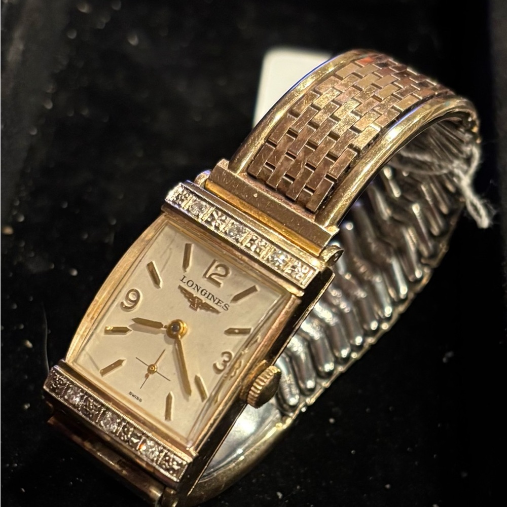 Longines Vintage 2107 9LT Rare 10k Gold Filled Art Deco